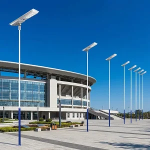 Best Seller High Performance Integrated LED Solar Street Light High Brightness No Wiring for Plaza Stadium and Square