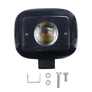 Bi LED Lens Car Led Spotlights Spot Light Truck Led Head Light Dual Colors LED Auxiliary Pod Light for Car Trucks