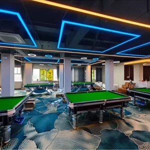 Billiard Room Aluminum 36W 40W LED Linear Pendant Light Rectangular LED Hanging Lighting Suspension Square Linear Light