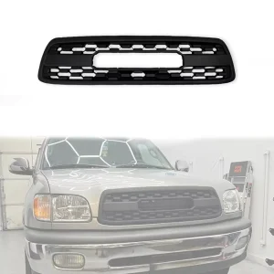 Black ABS Plastic Car Bumper Grill With Light with Letter Fit for Toyota Tundra