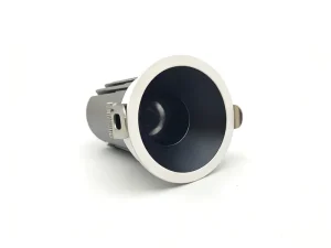 Black Full Spectrum 4000K Anti Glare Aluminum LED Recessed Spotlight Industrial 220V Indoor Ceiling High CRI 12W Dimmable 120