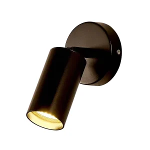 Black Gold Simple Spotlight Led Wall Light Metal Living Room Staircase Hallway Sconce Lighting