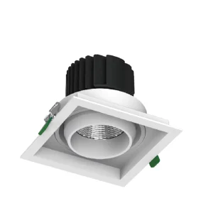 Boutique Square Rotatable Gimble Grille Spotlight