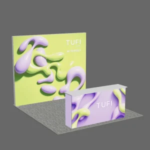 Brand Identity Backdrop Lifestyle Events Display Panels for Art Exhibition Trade Show High Impact Tool