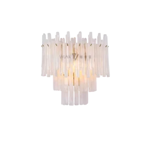 Brass Luxury Handmade Glass Wall Lamp Light Fixture