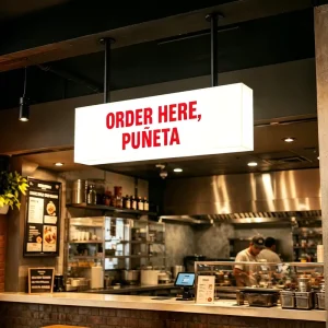 Bright Full Luminous Light Box Wall Mounted Illuminated Sign Cabinets for Business