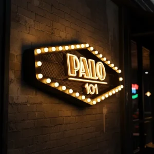Business Company Mall Advertising LED Luminous Characters 3D Metal Channel Letter Light Boxes Sign