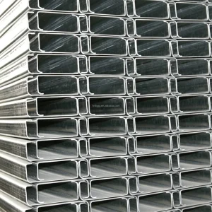 C Type Channel Steel Beam Hot Rolled Structural Building Use Weather Resistant Industrial Customizable Size