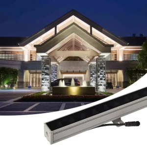 CCT Customised Architectural 48*50*1000 LED DMX Linear Inground Light Waterproof Building Lighting Project