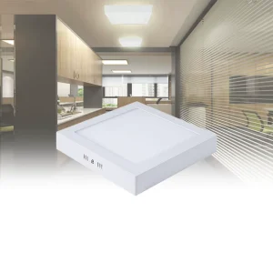 CCT Selectable LOW UGR Dimmable Flat Home Office Recessed Ceiling Energy Commercial Surface Mounted 3D Wall Panel With LED Light