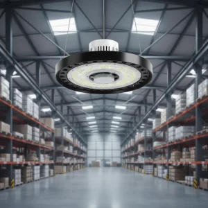 CE Certificate UFO High Bay Light LED 130lm/W Profile Light with Dimming Feature for Large Space Facilities