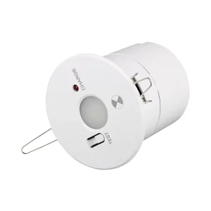 CE Certified 100-277VAC Rechargeable 3W 3Hours Recessed LED Emergency Downlight