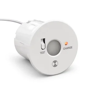 CE Certified 3W LED Emergency Downlight 3.7V 2000mAh Battery Recessed Ceiling Light 180 Mins Emergency Time