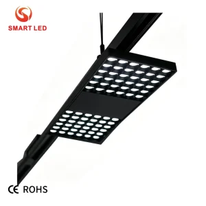 CE Commercial Project Track Lighting System SMD2835 Anti Glare Grille Panel Track Light DALI Smart Control for Office Mall Hotel