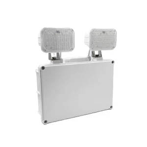 CE Non-Maintained LED Emergency Light LED Twin Spot Light With Rechargeable Battery Waterproof IP65 Fire Fighting Light