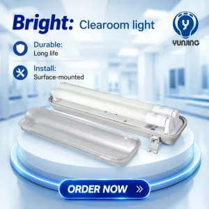 CE ROHS T8 Tube Full Plastic Tri proof Light 18W 36W 1.2M 6000K IP65 for Workshop