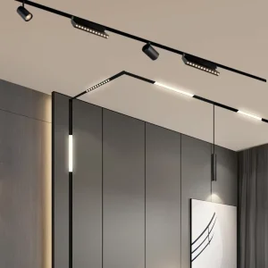 CE RoHS Home Indoor Lighting Office Commercial Cornerable Multi Size LED Track Light