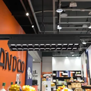 CE Rohs Supermarket Lighting 60w Adjustable Led Linear Track Light for Supermarket Mall