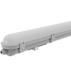 CE Waterproof Emergency Batten Light Ip65 with Sensor Vapor Tight Light Fittings LED Tri Proof Light Warehouse Electrical Room
