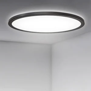 CM282405 Modern Round Copper Ceiling Lamp Brass Decorative Ceiling Light for Living Room Bedroom Restaurant
