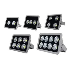 COB Spotlight Waterproof Outdoor Stadium Lighting Industrial LED Projector Lamp for Warehouse Square 200W 300W 400W 500W