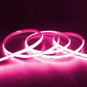 COBSL-5 Custom RGB Dimmable High Lumen DC 24V Cuttable Self Adhesive Flexible COB Smart LED Light Strip for Home Ceiling