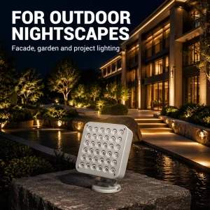CRANE CTH TLZ36 Outdoor IP66 Waterproof LED Wall Washer Floodlight with Adjustable Beam Angle CRI 90 App Control AC 85 265V