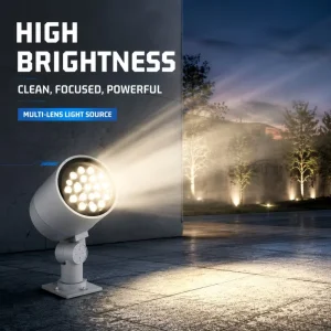 CRANE RGBW DMX512 LED Flood Light IP65 Outdoor Architectural Wall Washer Surface Mounted Spotlight 3 48W Lamp Matrix WS