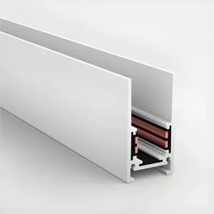 CX2002 1m 2m 3m White Aluminum Magnetic Track Light Rail DC 48V No Ceiling Mounted Suspended LED Linear Channel Profile