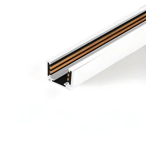 CX2030 White Mini Magnetic Track Light Rail 16mm Short Aluminum Profile No Ceiling Mounted Suspended Home Office Light System