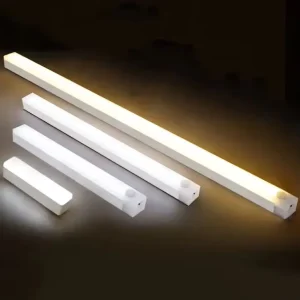 Cabinet Induction Light USB Charging Wireless Magnetic LED Night Light Motion Sensor LED Light for Wardrobe