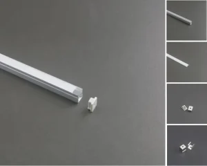 Cabinet LED Channel Light LS-120 U Shape Led Profile Diffuser Profile Extrusion for LED Strip