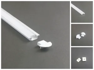 Cabinet LED Profile LS-047 22*6mm LED Channel Light Diffuser Profile Extrusion for LED Strip