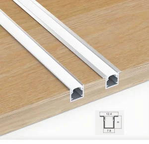 Cabinet Light Minimalist Aluminum Profile LED Strip Light Channel with Diffuser Wardrobe Kitchen Closet Home Lighting