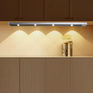 Cabinet Shelves Light Magnetic Hand Sweep Bar Shelf Closet Display Lighting Led Sensor Light for Kitchen Cabinet