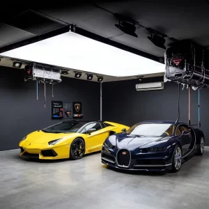 Car Beauty Film Repair Shop Exhibition Booth LED Illuminated Light Box Cold White Ceiling Lighting IP20 Rated 6000K Daylight