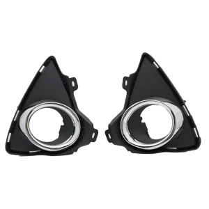 Car Front Fog Light Cover Lower Bumper Foglight Hole Grilles Bezel Fit for Toyota Auris