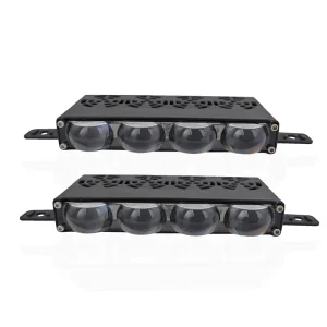 Car Grid Spotlights Grille Lights LED Modified Off Road Colorful Waterproof Fog Lights for Off road Vehicle Truck
