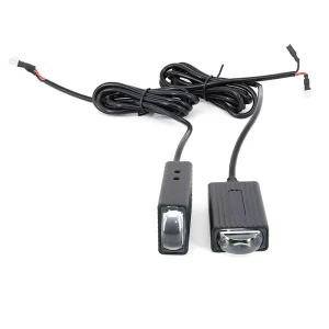 Car Grill Lights 12mm Thin 22W Bright 3200K 6500K Upgrade Premium Front Matrix Grill Lights