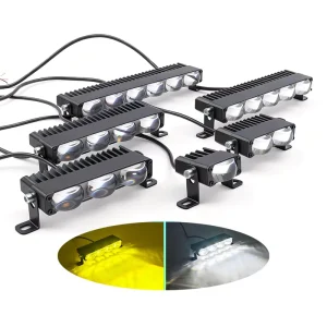 Car Grille LED Grid Spotlight 20W 40W 60W 80W 100W 120W White Yellow IP67 12V 24V Off Road Driving Light for SUV Truck ATV UTV