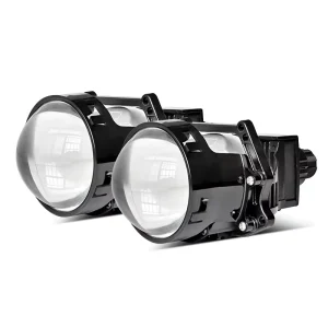 Car LED Spotlight 65W Lens Fisheye Spotlight 6000LM Motorcycle High and Low Beam Headlight