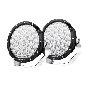 Car Offroad Spotlight 9 Inch LED 4×4 Round Truck Driving Light With Background Light