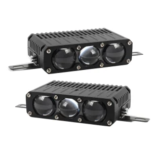 Car Spotlights Fan LED Grille Lights Fog Light High Low Light External Auxiliary Lights Off-road Vehicle Truck