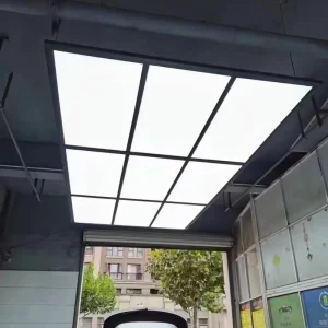 Car Workshop Garage Hexagon Panel Lighting