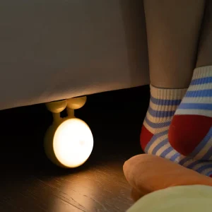 Cartoon Under Cabinet Lighting LED Night Magnetic Attraction Sensor Wall Light Kids Bedside Night Light