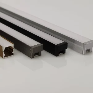 Ceiling Corner Moulding LED Light Built in Linear Design Wardrobe Floor Tile Applications T5 Temper Anodized Surface 6063