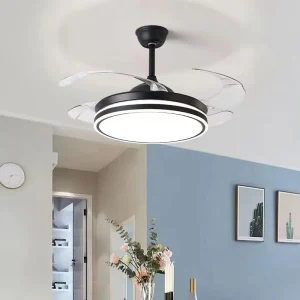 Ceiling Fan Light for Bedroom Modern Living Room Lighting Decorative Dining Room Ceiling Fan Light Home Decor