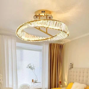 Ceiling Lights for the Bedroom LED Chandelier for Living Room Hanging Lamps for Ceiling Crystal Chandelier Lighting