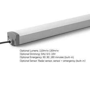 Ceiling Linear Led Light Fixture Ip66 Waterproof Tri Proof Light 4ft 40w Led Batten Light