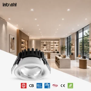 Ceiling Recessed Led Downlight 15W 20W 25W 42W Dimmable Led Down Light Anti Glare Spotlights